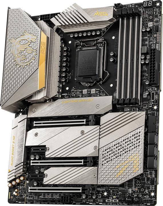 Actual product image MSI MEG Z590 Ace Gold Edition (LGA 1200, Intel Z590, ATX)