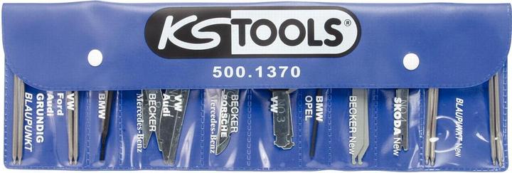 Produktbild KS Tools Radio-/Navigationssystem Demontage und Montage-Satz, 18-tlg.