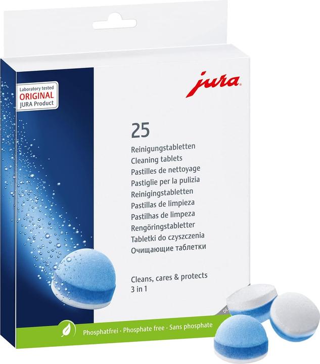 Actual product image Jura Cleaning tablets 3-phase
