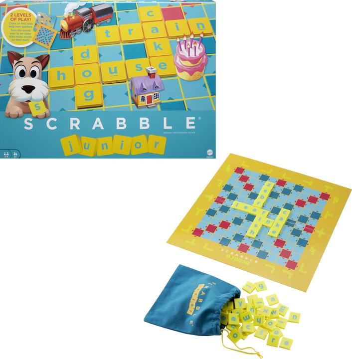 Image du produit Mattel Games Scrabble Junior - Jeu de Société - 6 ans et + (Français)