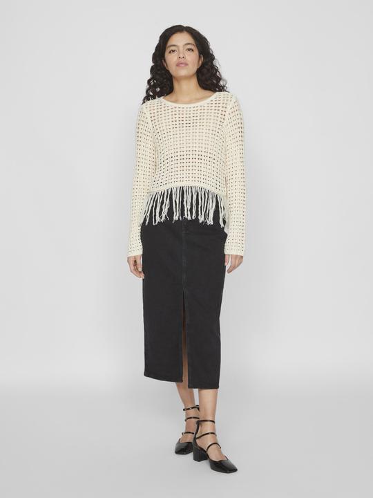 Actual product image Vila Fringed knitted top (M)