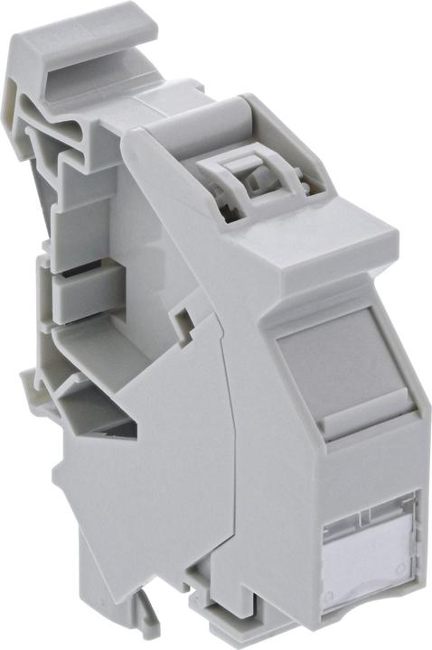 Actual product image InLine Cat.6A Keystone SNAP-In module for top-hat rail