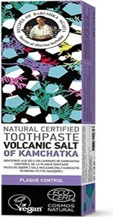 Actual product image Babushka Agafia Bania Agafii - Toothpaste toothpaste Kamchatka Volcanic Salt 85g