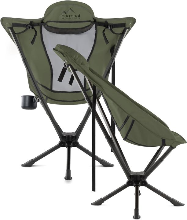 Actual product image Normani Campingstuhl mit Getränkehalter Burnaby - 9699