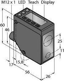 Actual product image Turck Opto Sensor Laser Measuring System LE550IC1Q
