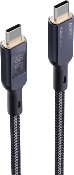 Actual product image Aukey USB C — USB C (1.80 m, USB 2.0)