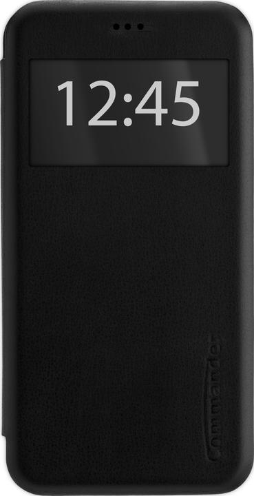 Immagine prodotto Peter Jäckel Custodia a finestra COMMANDER per Samsung A55 5G Nero (Samsung Galaxy A55)