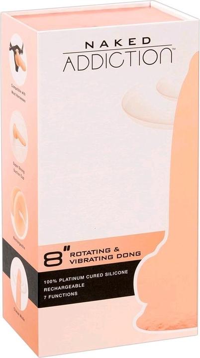 Produktbild Naked Addiction Rotating & Vibrating Dong