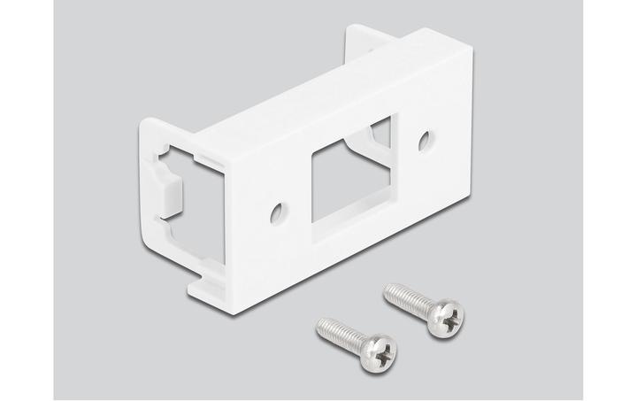 Immagine prodotto Delock Cavo di prolunga di rete per Easy 45 modulo S/FTP RJ45 maschio a RJ45 femmina Cat.6A 50 cm nero (S/FTP, CAT6a, 0.50 m)