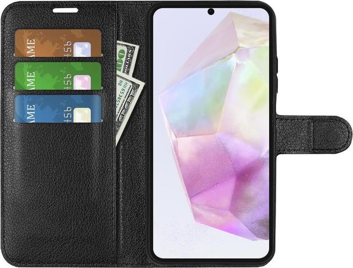 Produktbild Cover-Discount Galaxy A36 5G / A56 5G - Leder Etui Hülle (Samsung Galaxy A36, Samsung Galaxy A56)