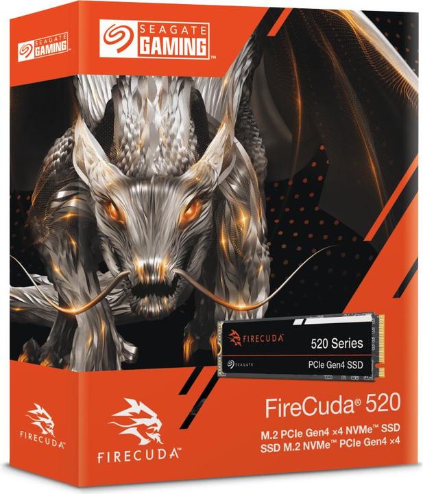 Immagine prodotto Seagate Firecuda 520 (1000 GB, M.2 2280)