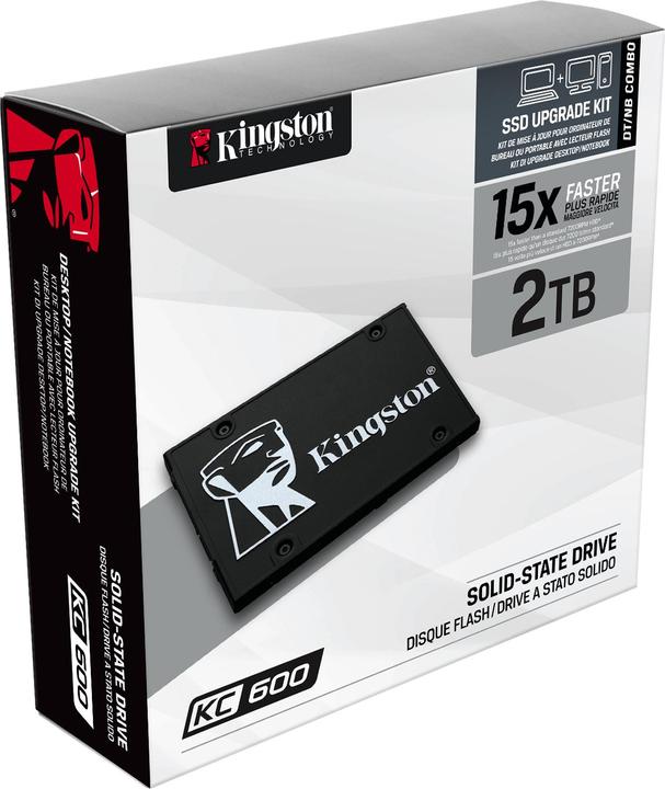 Image du produit Kingston KC600 (2048 Go, 2.5")
