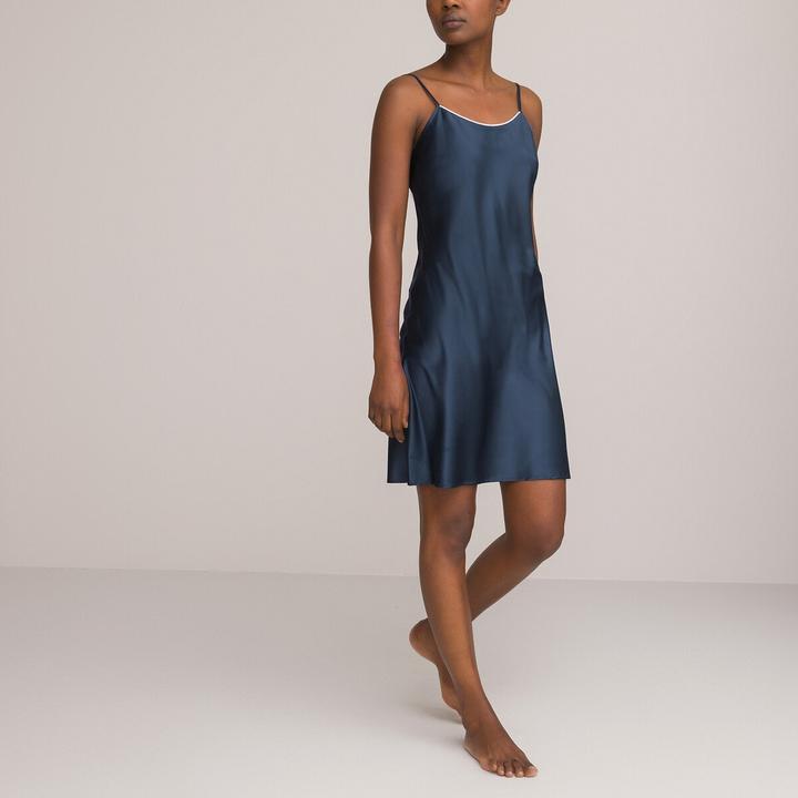 Produktbild La Redoute Collections Nachthemd mit schmalen Trägern (42)
