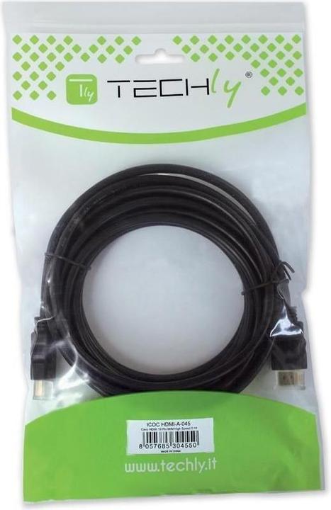 Immagine prodotto Techly HDMI (Typ A) — HDMI (Typ A) (5 m, HDMI)