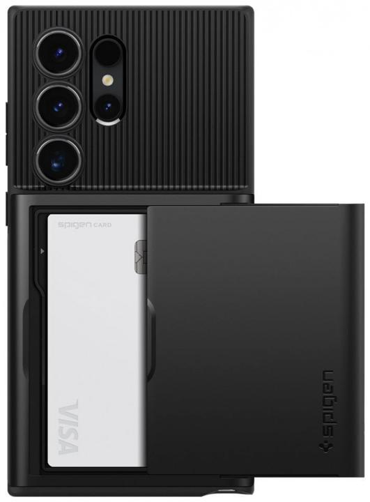 Actual product image Spigen Slim Armor CS S928 czarny/black ACS07306 (Samsung Galaxy S24 Ultra)