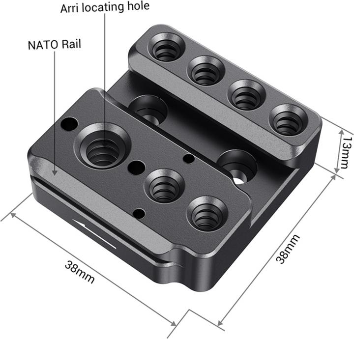 Produktbild SmallRig Mounting Plate DJI Ronin S (Gimbal Halterung)