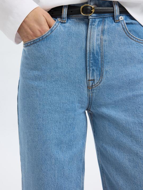 Actual product image Selected Femme Hellblaue Wide Fit Jeans (W31/L30)