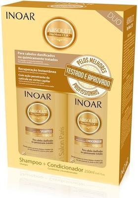 Inoar Daymoist Keratin Smoothing Shampoo und Conditioner (Flüssiges Shampoo)