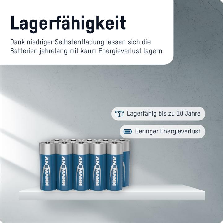 Actual product image Ansmann Battery A ER17500 3.6V Lithium thionyl chloride (1 pcs., A, 3600 mAh)