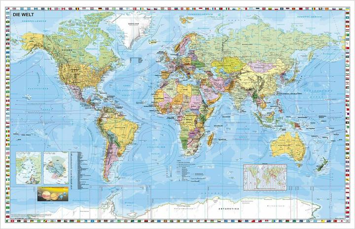 Stivali Wandktn.Gross. Mappa del mondo