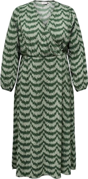 Image du produit Only Robe portefeuille curvy à manches longues (46)