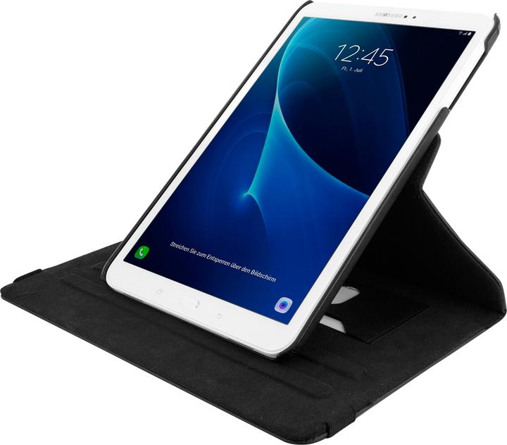 Produktbild Mobiparts 360 Rotary Stand Case Samsung Galaxy Tab A 10.1 (2016) Black (Galaxy Tab A 10.1 (2016))