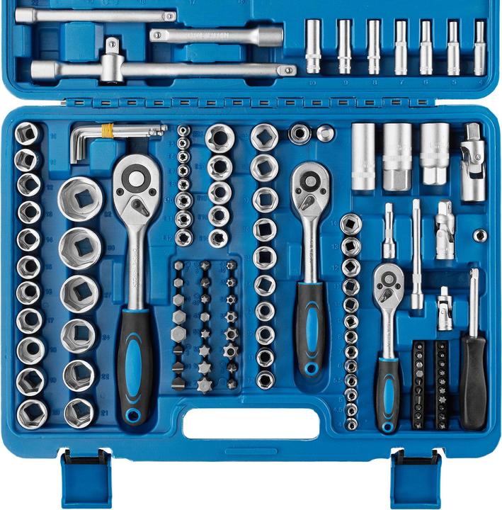 Image du produit tectake Steckschlüsselsatz (10 mm, 11 mm, 12 mm, 13 mm, 14 mm, 15 mm, 16 mm, 17 mm, 18 mm, 19 mm, 20 mm, 21 mm, 22 mm, 24 mm, 27 mm, 30 mm, 32 mm, 4 mm, 4,5 mm, 5 mm, 5,5 mm, 6 mm, 7 mm, 8 mm, 9 mm)