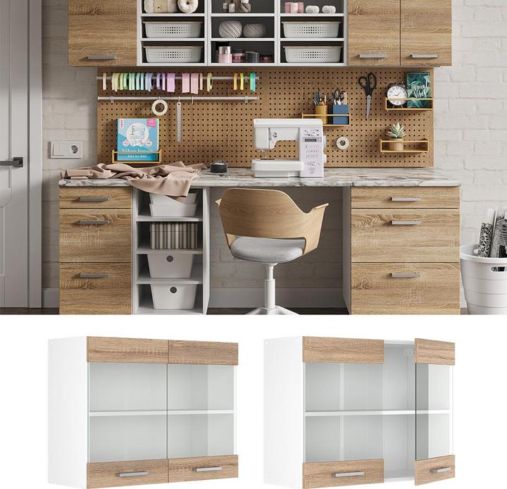 Produktbild Vicco Hängeschrank R-Line (80 x 31 x 60 cm)