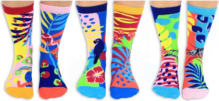 United Oddsocks Hot Tropics (3er Pack, 37 - 42)