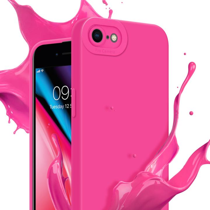 Actual product image Cadorabo Case for Apple iPhone 7 / 7S / 8 / SE 2020 in TPU Fluid LM162 Style (Apple iPhone 7, Apple iPhone SE (2nd Gen))
