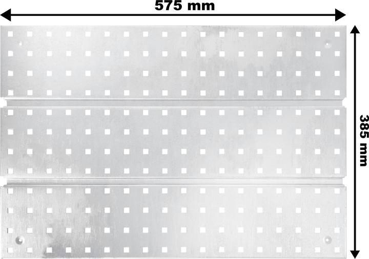 Produktbild Patrol Group Lochwand Werkzeugwand Metall 575 × 385 mm ( PLYTAPERFTWPPG011 )