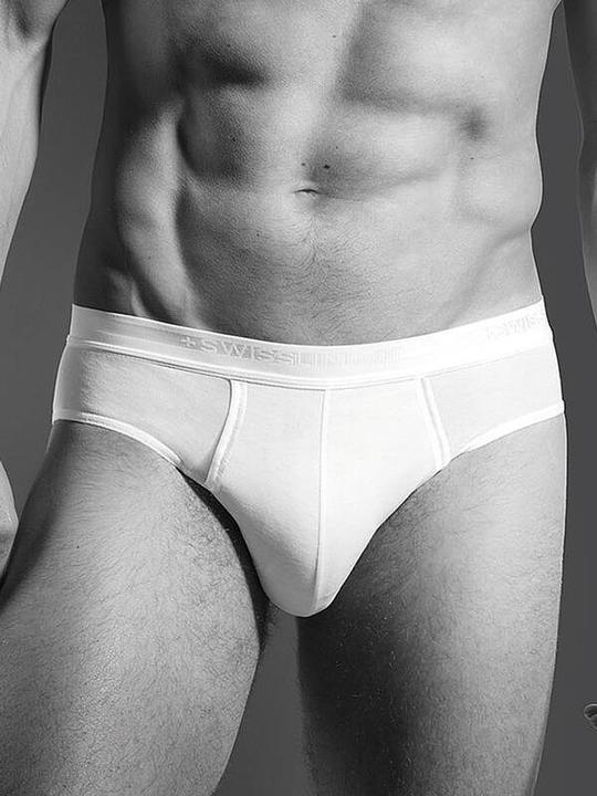 Actual product image ISA Bodywear Briefs with opening (L, Single pack)