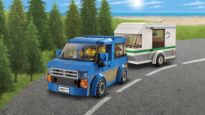 Immagine prodotto LEGO City Furgone e caravan (60117, LEGO City)