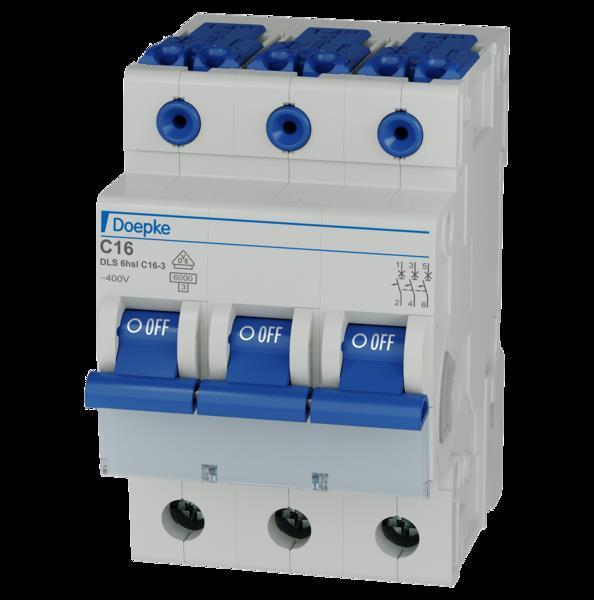 Image du produit Doepke Interrupteur LS 6KA 3p. C16A