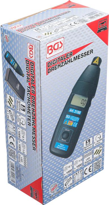 Immagine prodotto BGS Tachimetro digitale