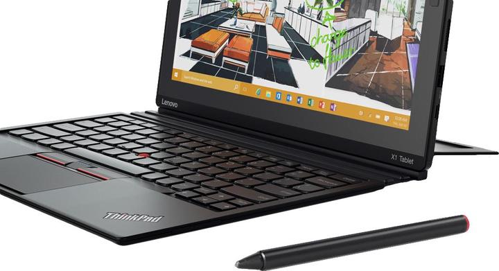 Actual product image Lenovo ThinkPad X1 Tablet 256GB 3G 4G Black Tablet (4G, 12", 256 GB, Black)