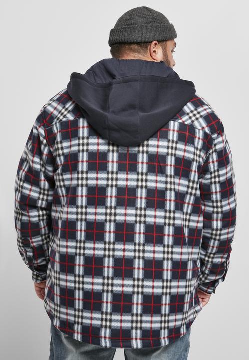Image du produit Urban Classics Hooded Polar Fleece Overshirt (S)