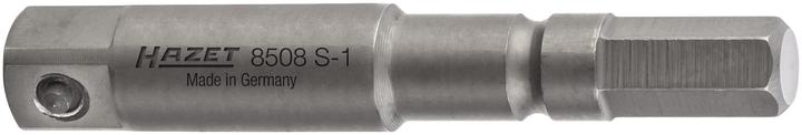 HAZET Schlag-, Maschinenschrauber Adapter 8508S-1 ∙ SechskantISO 1173-A 5,5 ∙ Vierkant 6,3 mm (1/4 …