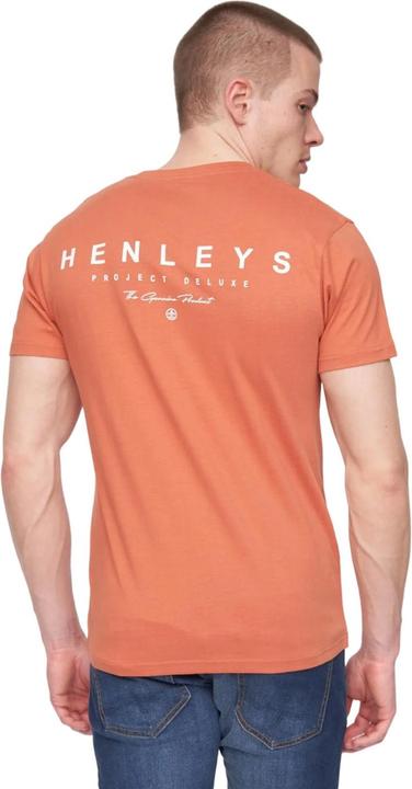 Actual product image Henleys Mens Metafone Logo T-Shirt (L)