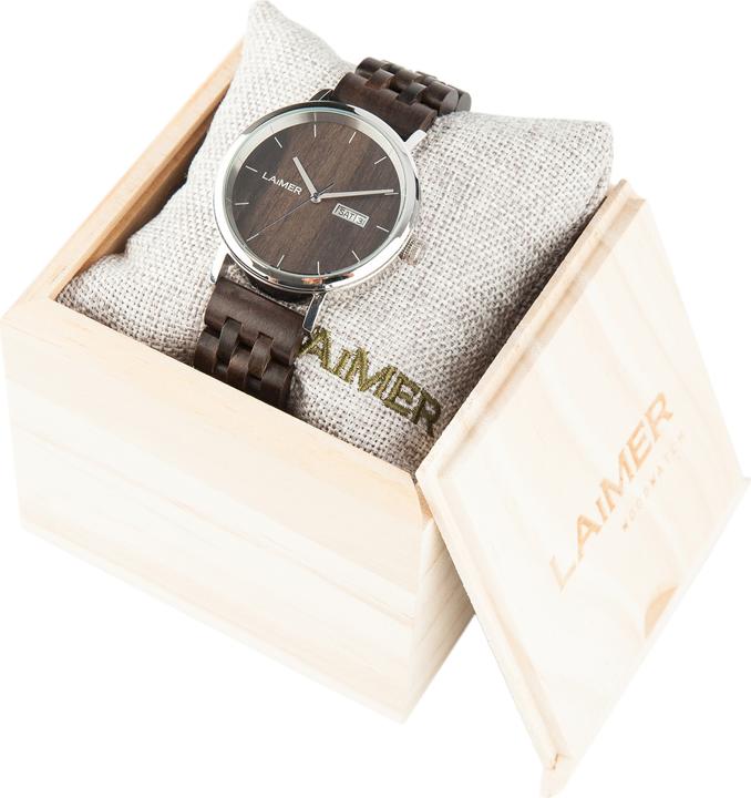 Produktbild Laimer Armbanduhr Holzuhr Raúl (Analoguhr, 42 mm)