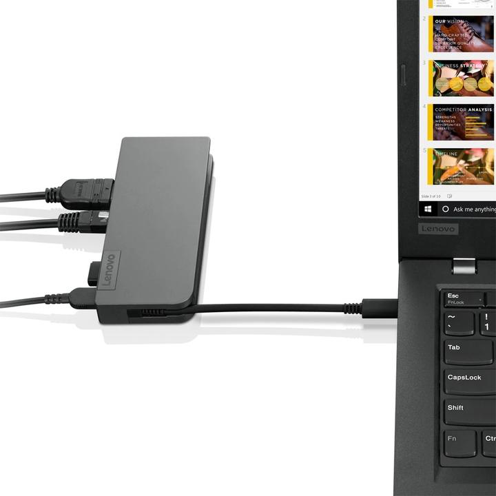 Produktbild Lenovo Travel Hub (USB-C, 8 Ports)