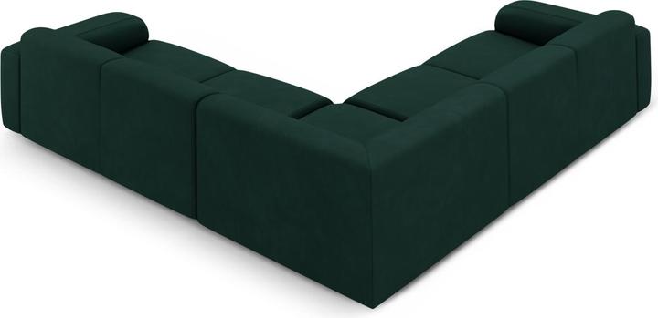 Actual product image Micadoni Symmetrical Corner Sofa, "Molino", 5 Seats, 252x252x75 Made in Europe (Corner sofa)