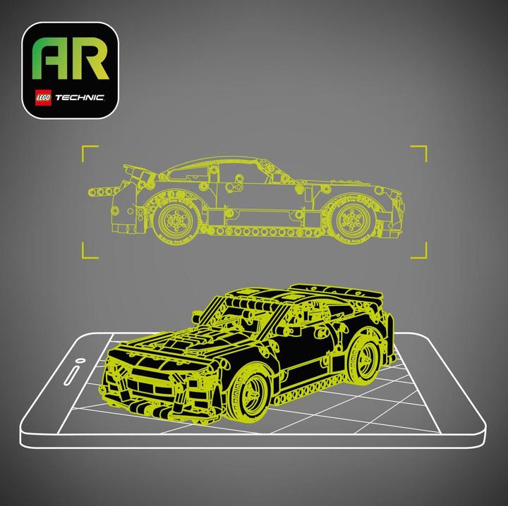 Actual product image LEGO Ford Mustang Shelby GT500 (42138, LEGO Technic)