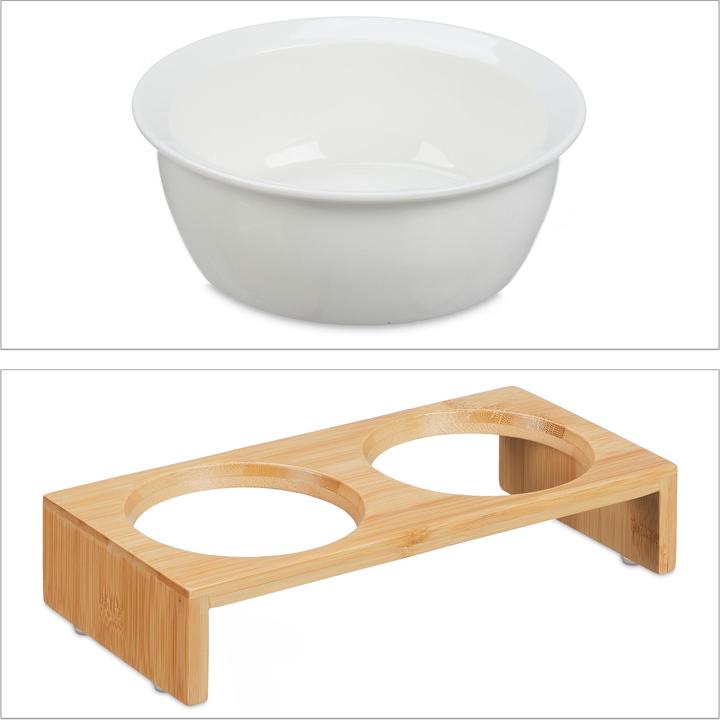 Actual product image Relaxdays Dog food station (0.27 l)