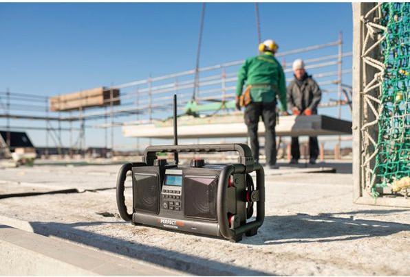 Produktbild PerfectPro Baustellenradio (DAB+, FM, Bluetooth)