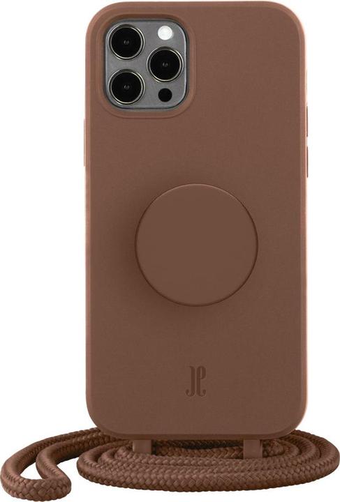 Actual product image Just Elegance JE PopGrip Case f. iPhone 12 Pro Max 6,7? (Brown Sugar AW/SS (Apple iPhone 12 Pro Max)
