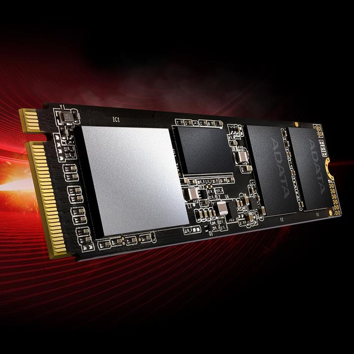 Actual product image Adata XPG SX8200 PRO 512 GB M.2 PCIE-SSD (512 GB, M.2 2280)