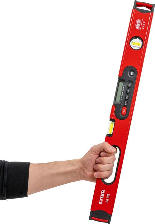 Produktbild Stier Digitale Wasserwaage SDW-600 LCD-Display ±0,2° 60 cm (60 cm)