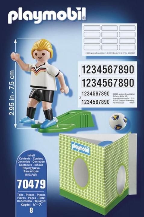 Image du produit Playmobil Joueur national Allemagne (70479)