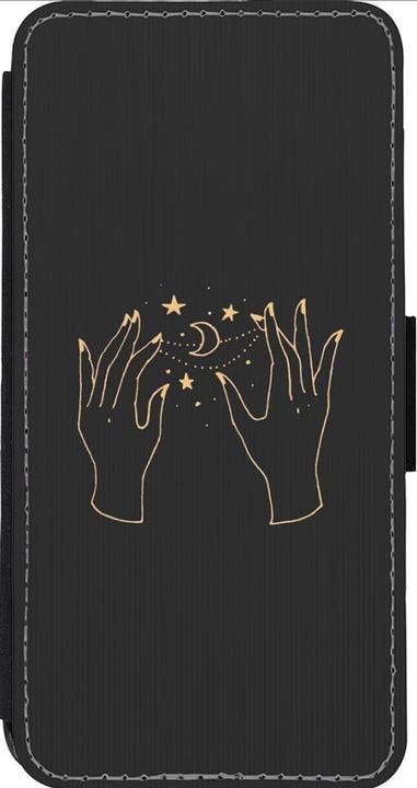 Actual product image PhoneLook Cover Wallet black Grey magic hands (Apple iPhone 13 Pro Max)